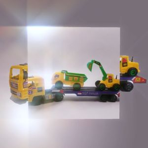 Acekids Diecast Truk Tronton Mainan Pengangkut Mobil Konstruksi Construct Carrier Truck - KGP1391FW