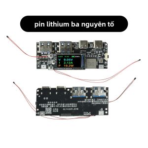 Gaqqee | Mô-đun Sạc Dự Phòng 22.5W Với Màn Hình Màu TFT 0.96 Inch Hỗ Trợ Sạc Nhanh Đa Giao Thức PD Màn Hình Kỹ Thuật Số Dành Cho Máy Tính