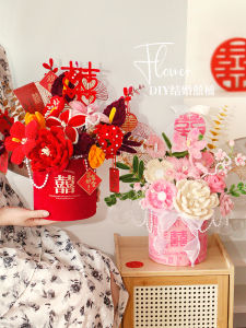 Wedding Greeting Handmade DIY Twisted Stick Flower Bouquet Creative Art Material Kit for Friends Gift Suitable for Ages 14+