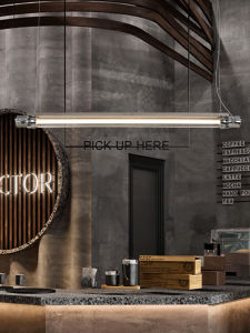 Pheashine | Designer Bar Pendant Light for Industrial Vintage Style Long