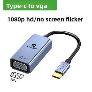 Type-C to HDMI VGA Adapter Dock for Huawei Laptop Phone iPad TV Projector Display