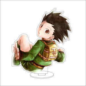 Bandai | 16CM Anime HUNTER×HUNTER Killua Gon Hisoka Leorio Cos Acrylic Hình Đứng Sưu Tập Đồ Trang Trí Cho Người Hâm Mộ Quà Tặng