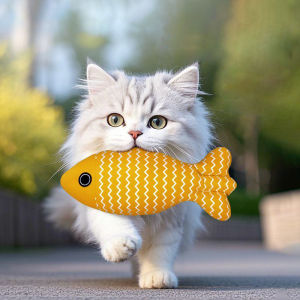3Pcs/1Pc Cat Toy Fish 3 Pieces of Catnip Toys for Cats Soft Linen Interactive Kitten Exercise Toys Indoor Cat Toys Chew Toys