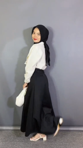 KEMEJA BORDIR BAHAN LINEN/ATASAN KEMEJA WANITA KOMBINASI BORDIR TERBARU 2025