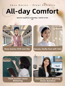 ZHIHAOEN | Breathable Non-slip Thin Foot Pad 2mm