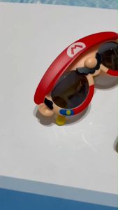 แว่นตากันแดดเด็กมาริโอ้ Mario kid sunglass ทรงหน้าพี่มาริโอ้ กว้าง 14cm สำหรับเด็ก 4-12ขวบ (SUN106)