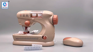 ⭐️【Local warehouse+COD】⭐Girls Electric Sewing Machine Toy - Mini Sewing Kit for Kids Pretend Play DIY Craft Perfect Gift for Ages 6-12 Portable & Safe Design