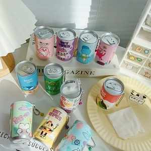 Wet Tissue Cartoon Mini Cannister Series (30pcs/Can) - Baby Friendly Multipurpose Wet Wipes