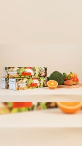 Hộp Màng Bọc Thực Phẩm PE Kháng Khuẩn 38cmX450m SATIS Phủ Nano Bạc An Toàn Cho Sức Khỏe Dùng Được Cho Lò Vi Sóng