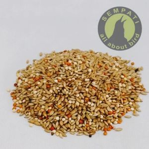SEMPATI Pakan Branjangan Lark Premium IDH Diamond Seeds Pakan Khusus Burung Branjangan Voer Pur Burung Pemakan Biji Makanan Burung Branjangan