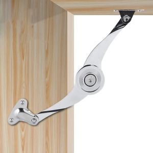 Lid Support Hinge Furniture Lift Up Flap Stay Support Hinge for Kitchen Cabinet Door Wardrobe Cabinets Door Toy Box