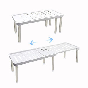 1 PC Retractable ชั้นวางของมัลติฟังก์ชั่น Rack ในครัวเรือน Sundries Organizer ขวดปรุงรสสแตนเลส Racks