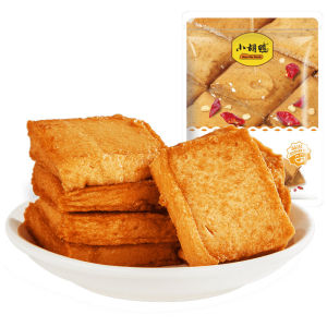 XIAO HU DUCK | Spicy and Grilled Flavored Fish Tofu Snack 158g*3 Bags