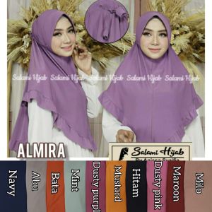 JILBAB HIJAB PAD TALI JERSEY AIRISH PREMIUM