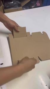 10 Chiếc Màu Nâu Đa Kích Thước Hộp Đựng Đồ Bằng Carton Cho Tiệc Cưới Quà Tặng Sôcôla Kẹo Sự Kiện Có Thể Gập Lại Màu Trơn
