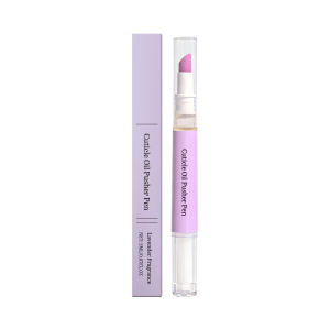Cuticle Oil Pusher Pen Lavender Dead Skin Remover Nail Care Cuticle Regenerator Nail Nutrition Oil Pen Nails Accessories Tools