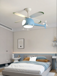 DGY | Đèn Quạt Trần Hình Máy Bay Hoạt Hình