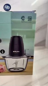 Miyako Chopper CH-012 MA - Kapasitas 1.2 Liter 300 Watt Bowl Kaca