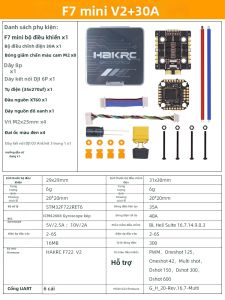 Hakrc | Bộ Điều Khiển Bay Mini 3-6S