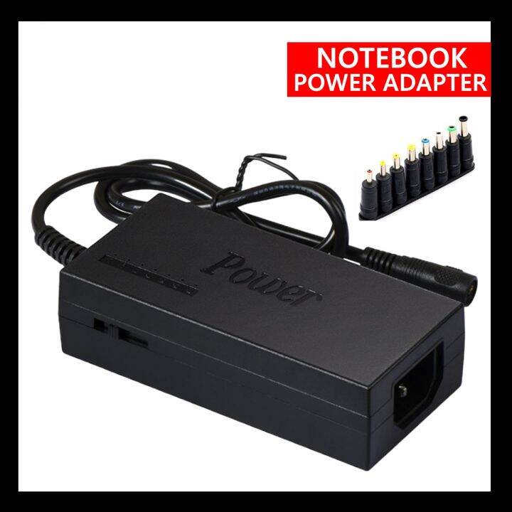 Notebook AC Universal Power Adapter DC 12V/15V/16V/18V/19V/20V/24V 100W ...