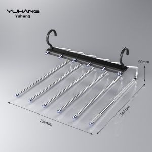 YUHANG | Foldable Pant Hanger Multi-Function Home Clothes Hanger