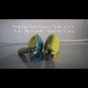 Dolphin Baby Finger Nail Cutter Non-Slip Handle Manicure Care