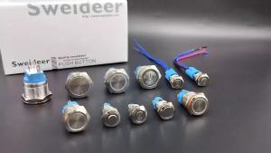 12/16/19/22/25mm Metal button switch connector adapter