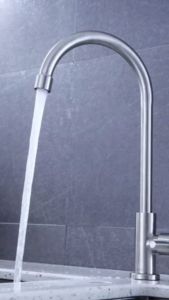 HW067 - Kitchen Faucet Vertical Mounted Single Handle Sink Tap Rotation Cold Water Mop Pool Tap Basin Faucet Bathroom