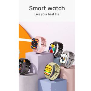 OLEVS smartwatch original tahan air touch screen 100+ tampilan jam bluetooth call voice control health monitoring jam tangan pintar