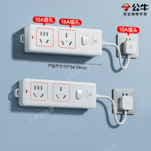 Bull | 16A to 10A Power Adapter Socket