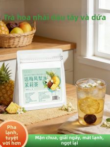 QIAOSHANGU | Trà Jasmin Đá Sơri Dứa Túi Lẻ 6P