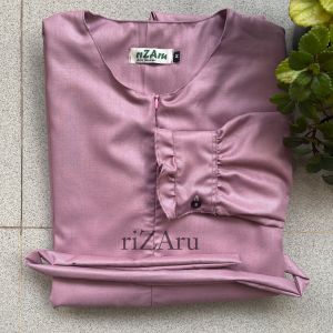 Gamis Polos Mayung bahan Toyobo Fodu by riZAru