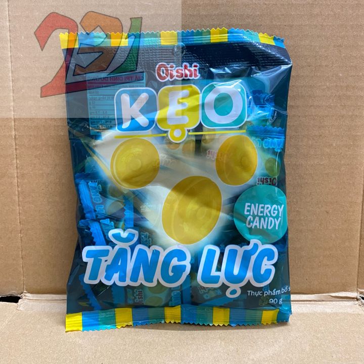[90g][Tăng Lực] Túi Kẹo Oishi Enegry Candy