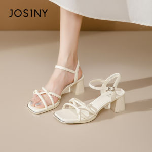 Josiny | French Style Heel Ladies Sandals Outwear