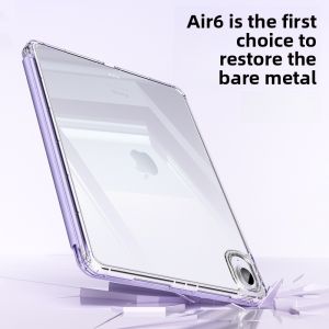 Zoyu | 3-Fold Y-Type Acrylic Case for iPad Air 6 iPad 10 iPad mini 7 iPad Pro 11-inch 9th Gen iPad 8 No Pencil Slot