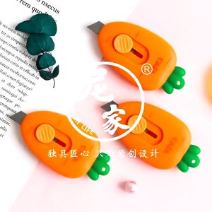 Cutter Mini Portable Bentuk Carrot Wortel Cutter Mini Wortel Cutter Pemotong Kertas MLH T36