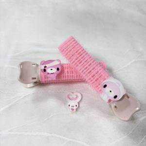 Dụng Cụ Uốn Tóc Hình Gấu Hồng Dễ Thương Để Tạo Kiểu Dụng Cụ Tạo Kiểu Tóc Thiết Kế Hình Gấu Đáng Yêu Với Tượng Thỏ Miễn Phí Để Tạo Những Lọn Tóc Đáng Yêu