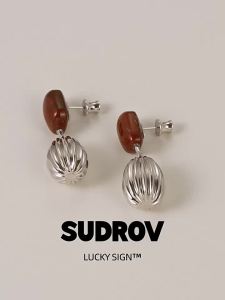 Red Nanhong Earrings Special Occasion Gift