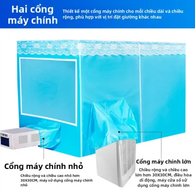 Lều Chống Muỗi Cách Nhiệt và Chống Gió