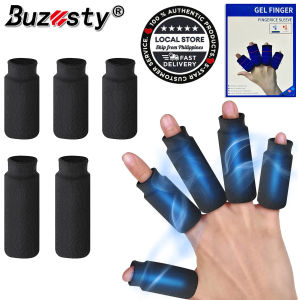 Buzesty Finger Ice Sleeves 4 Ice Packs for Fingers Thumbs & Toes Hot Cold Therapy for Arthritis Tendinitis Trigger Finger and Swollen Finger Black
