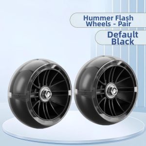 Wide Thick Flashing Auxiliary Wheels Childrens Bike
