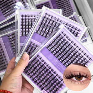 Spiky Manga Lashes Cluster Anime Eyelashes Doll Eye Effect Lightweight & Fluffy Easy Application for Beginners Spiky Lashes