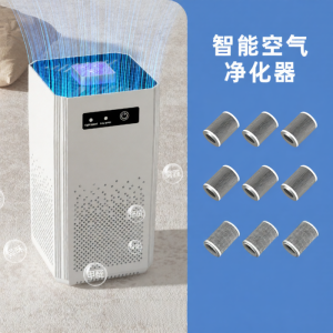 Máy Lọc Không Khí Loại Nhỏ NOCCLILI TC003 Dùng Cho Phòng Ngủ Có Chó Mèo Tiêu Hóa Mùi Chất Lượng Không Khí Tiêu Hóa Formaldehyde