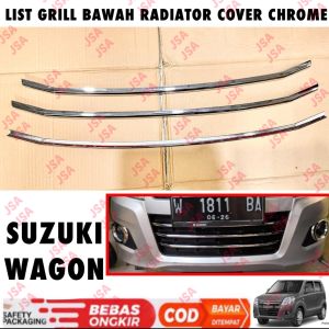 List Grill Radiator Bawah Suzuki Wagon Cover Chrome .