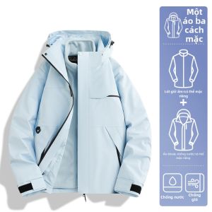 XUEFENGLANGYIN | Áo Khoác Nhẹ 3-trong-1 Chống Gió Chống Nước
