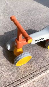 Original Toddler 4-Wheels Steel Balance Bike: A Ride-On Toy for Toddlers