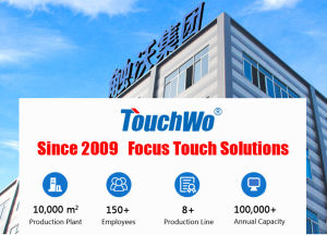 【Free Shipping】TouchWo 18.5 inch full hd digital lcd capacitive touch screen smart monitor all in one pc