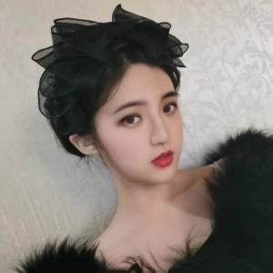 Băng Đô Nơ Đen Phong Cách Retro Đơn Giản 2022 Cho Nữ Dễ Thương