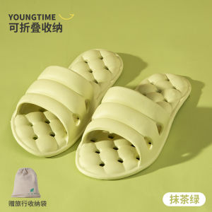 Foldable Portable Hotel Slippers Womens Swimming Sandals Non-Slip Bathroom Slippers Traveling Flip Flops Home Comfort Shoes