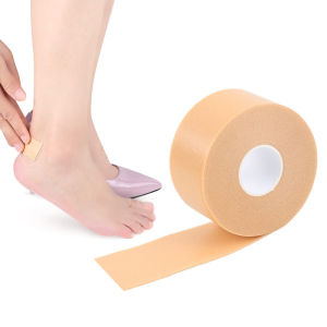 1 Roll Waterproof Heel Bandage Tape Self-adhesive Outdoor Survival Kits Elastic Multi-functional Bandage Medical Rubber Plaster Anti-wear Foot Pad